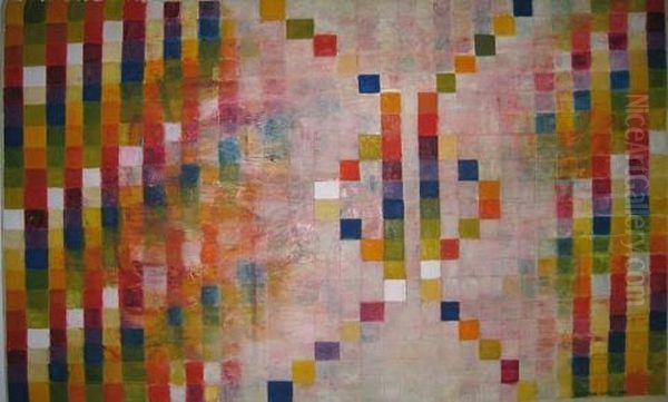 Tzolkin Oil Painting by Henrique Jose Teixeira Matos