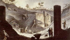 Die Ausgrabungen des pompejanischen Isistempels