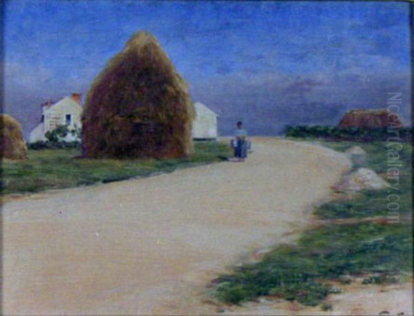 Untitled Oil Painting by Jose Julio de Sousa Pinto