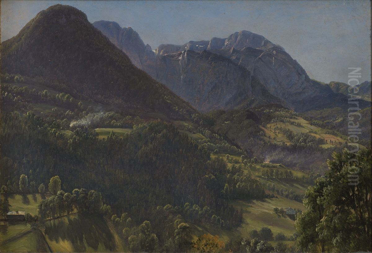 Landscape, Tyrol Oil Painting by Thomas Fearnley