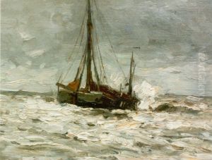 Botter op volle zee