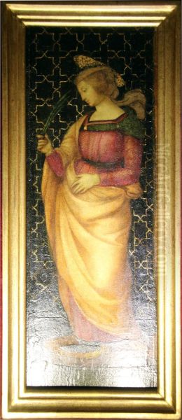 Saint Catherine of Alexandria Oil Painting by Raphael