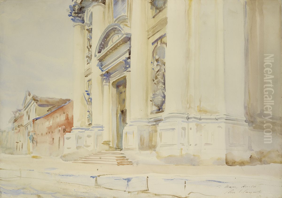 Santa Maria dei Gesuati, Venice Oil Painting by John Singer Sargent