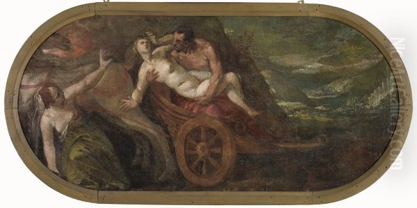 The Rape of Proserpine Oil Painting by Paolo Veronese (Caliari)