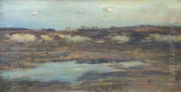 Sand Dunes, Wastelands Oil Painting by Henry Golden Dearth