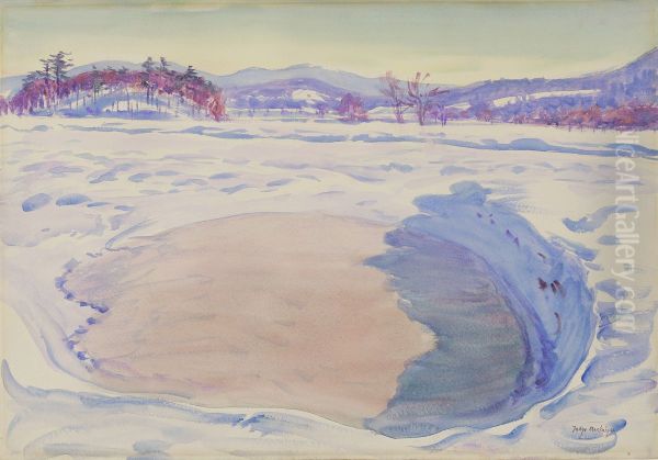 The Basin, Shelburne Oil Painting by Dodge Macknight