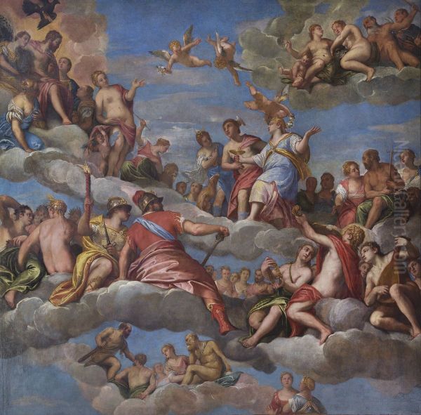 The Coronation of Hebe Oil Painting by Paolo Veronese