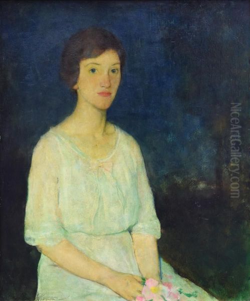 Constance La Boiteaux Oil Painting by Charles Webster Hawthorne