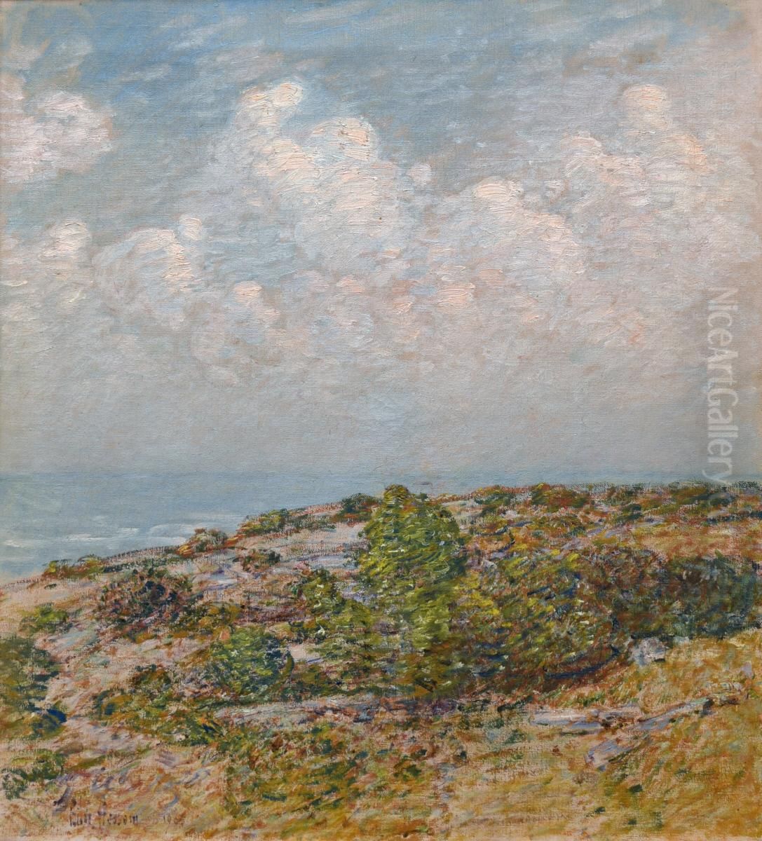 Beach at East Hampton Oil Painting by Childe Hassam