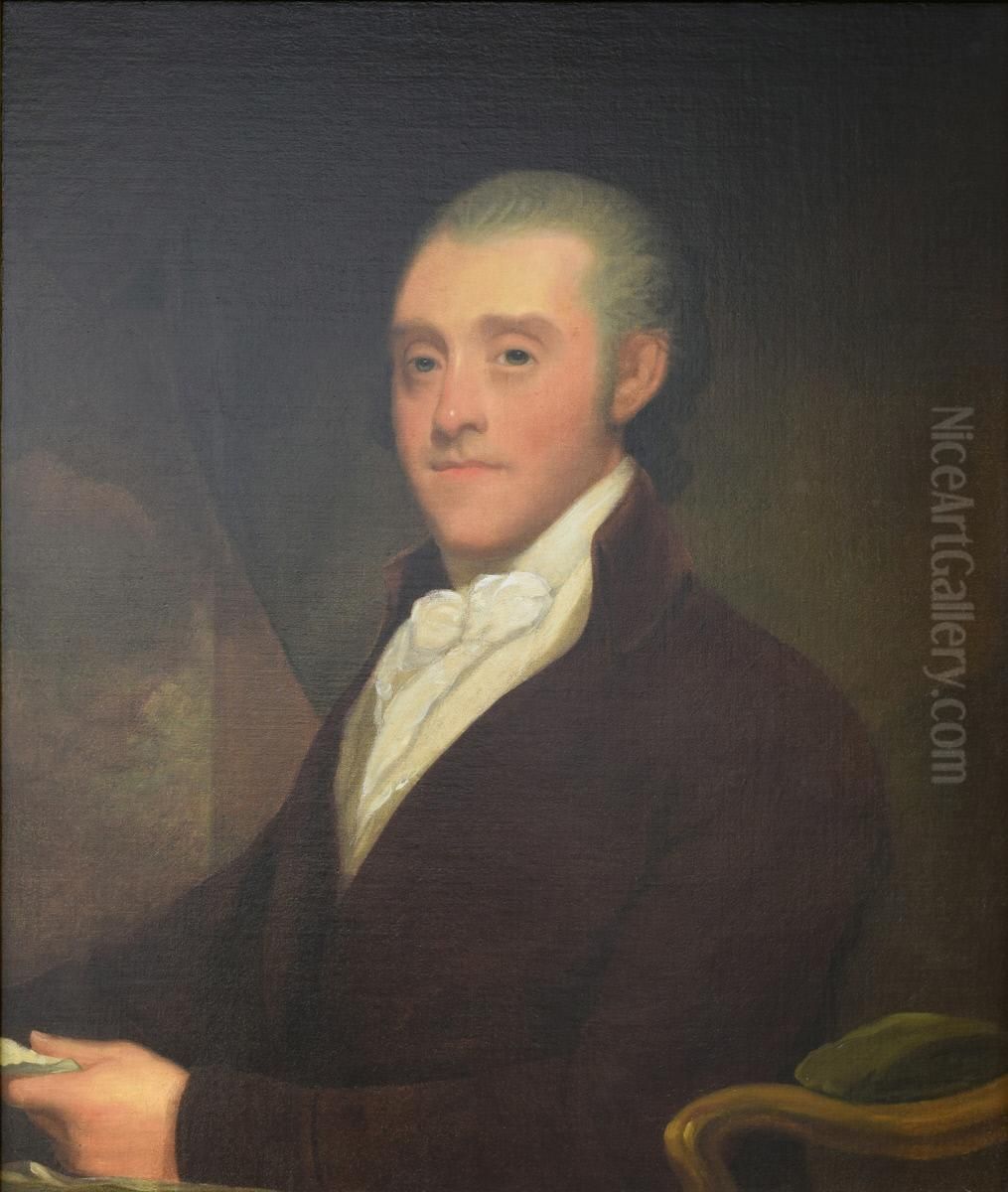 Portrait of Mr. Sutcliffe Oil Painting by Gilbert Stuart