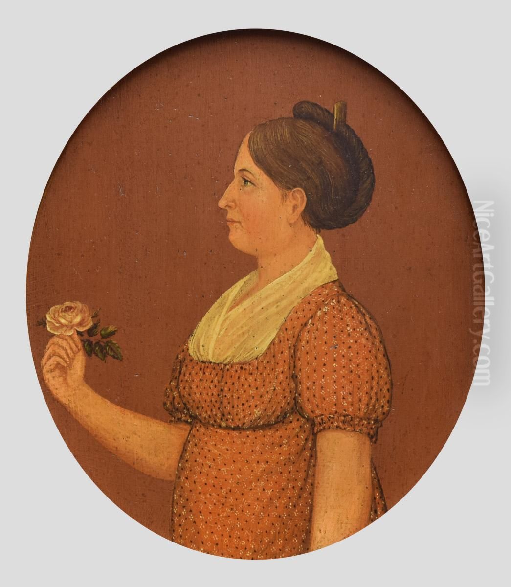 Sarah Homan Oil Painting by Jacob Eichholtz