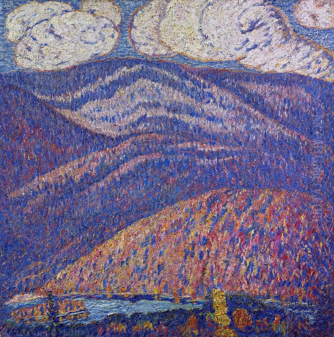 Hall of the Mountain King Oil Painting by Marsden Hartley