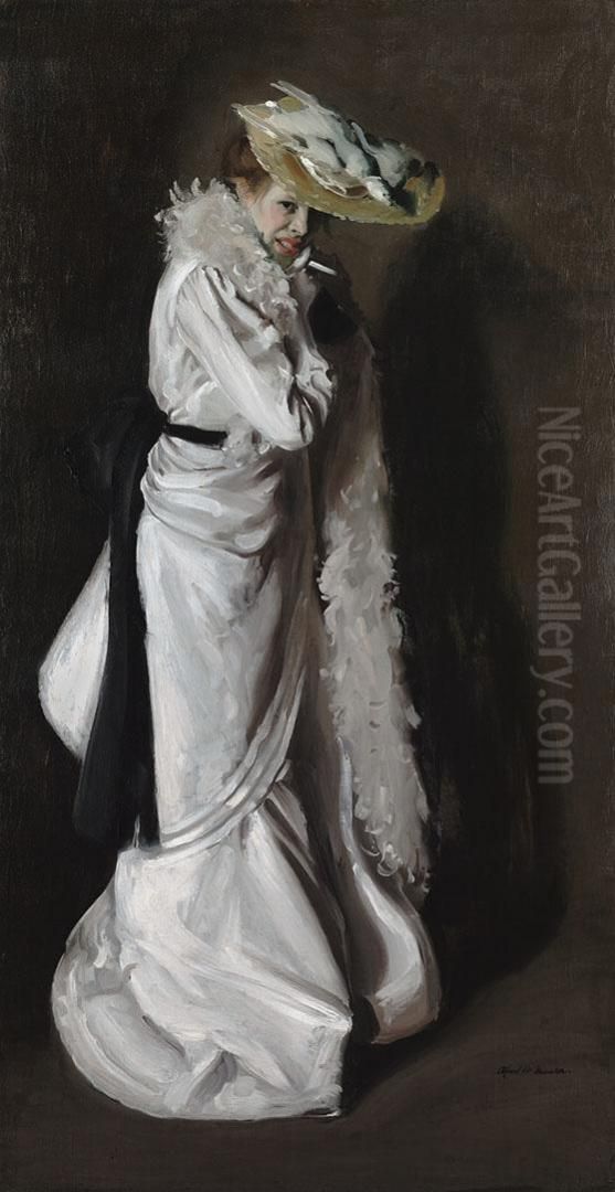 Jeanne Oil Painting by Alfred Maurer