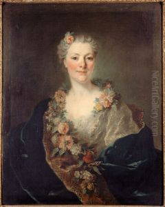 Portrait de Mme Doyen, nee de la Planche, belle-soeur du peintre Doyen