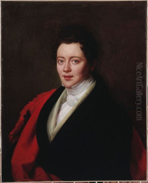 Portrait of monsieur Arachequesne Oil Painting by Louise Hersent