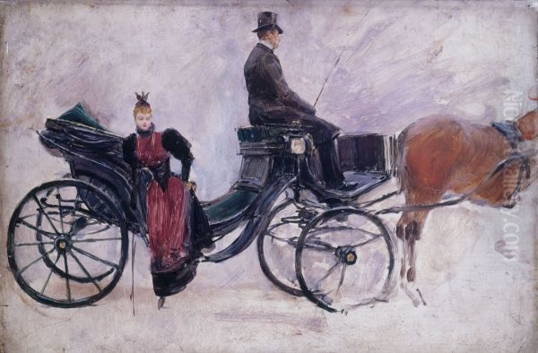 La Victoria Oil Painting by Jean Beraud