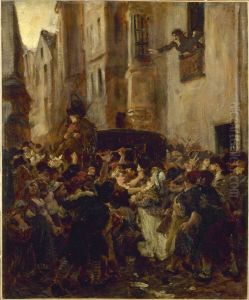 Arrestation de Charlotte Corday, apres le meurtre de Marat