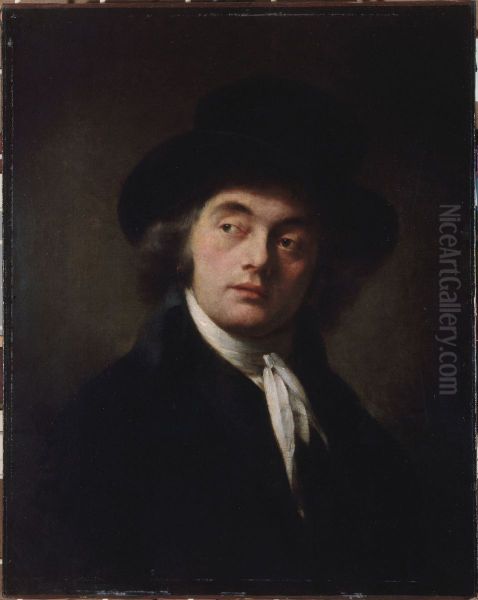 Portrait d'inconnu Oil Painting by Pierre-Paul Prud'hon