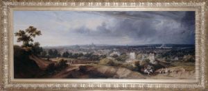 Paris, vu des hauteurs de Montmartre, en 1822