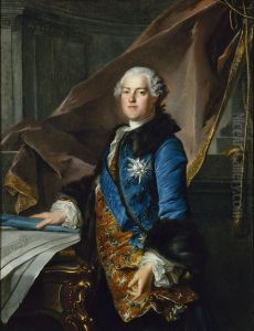 Portrait d'Abel Poisson, marquis de Marigny (1727-1781), surintendant des batiments du roi