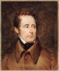 Portrait d'Alphonse de Lamartine (1790-1869), poete, historien et homme politique