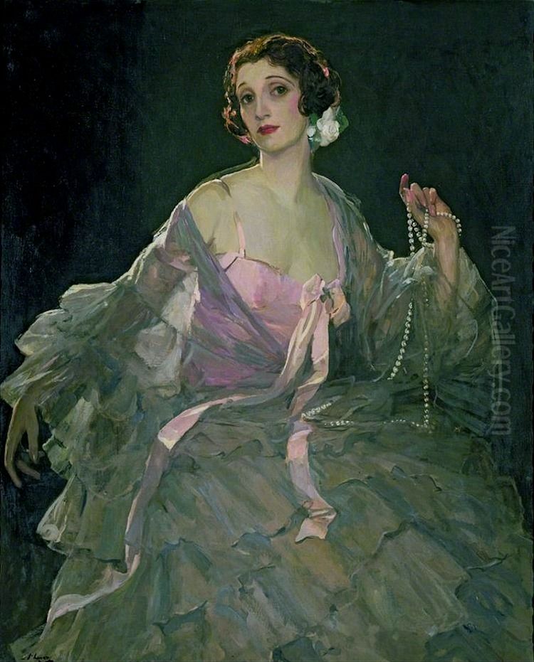 Lady Lavery (1880-1935) Oil Painting by John Lavery