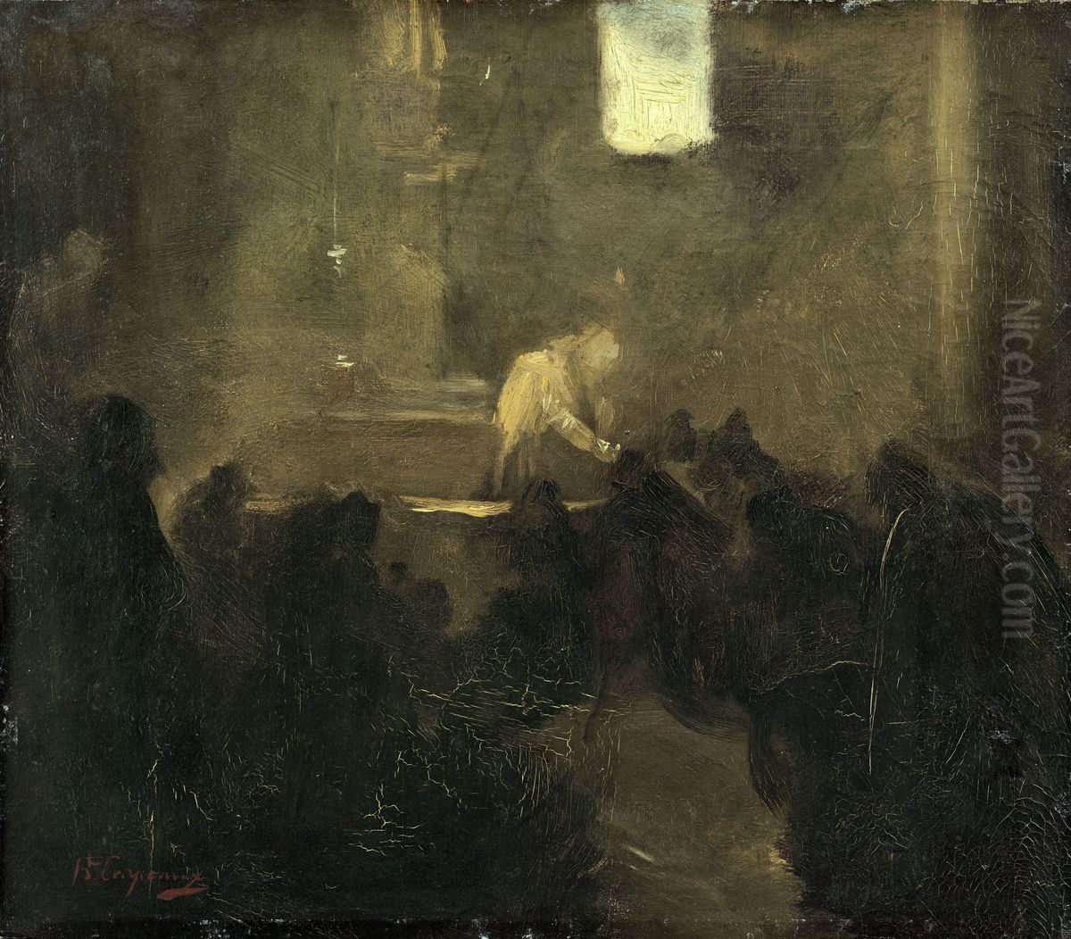 La Communion Oil Painting by Jean-Baptiste Carpeaux