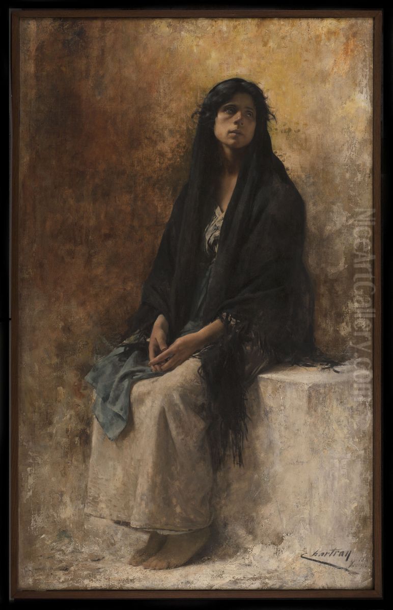 Venezia Oil Painting by Theobald Chartran