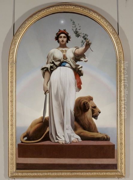 La Republique Oil Painting by Jean-Leon Gerome