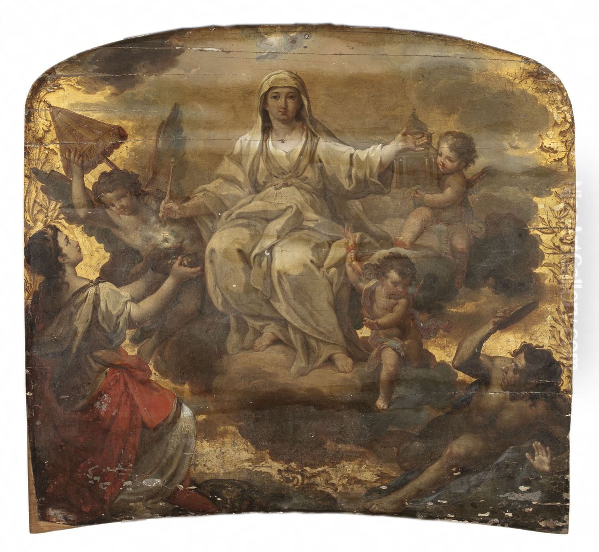 Allegorie. Le triomphe de la Religion Oil Painting by Sebastiano Conca