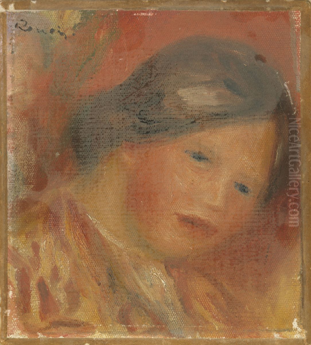 Tete de femme Oil Painting by Pierre Auguste Renoir Tete de femme Oil Painting by Pierre Auguste Renoir