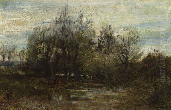 Le Bas-Meudon Oil Painting by Felix Ziem