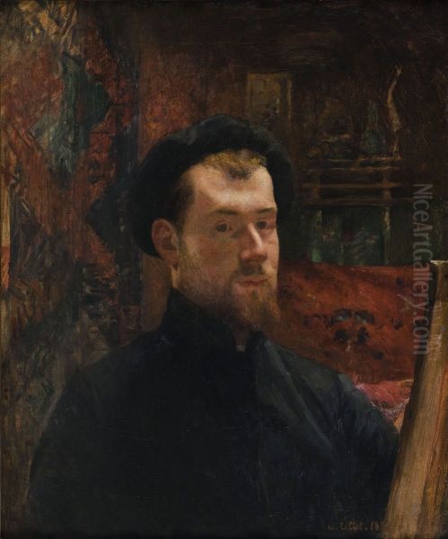 Autoportrait Oil Painting by Charles Cottet