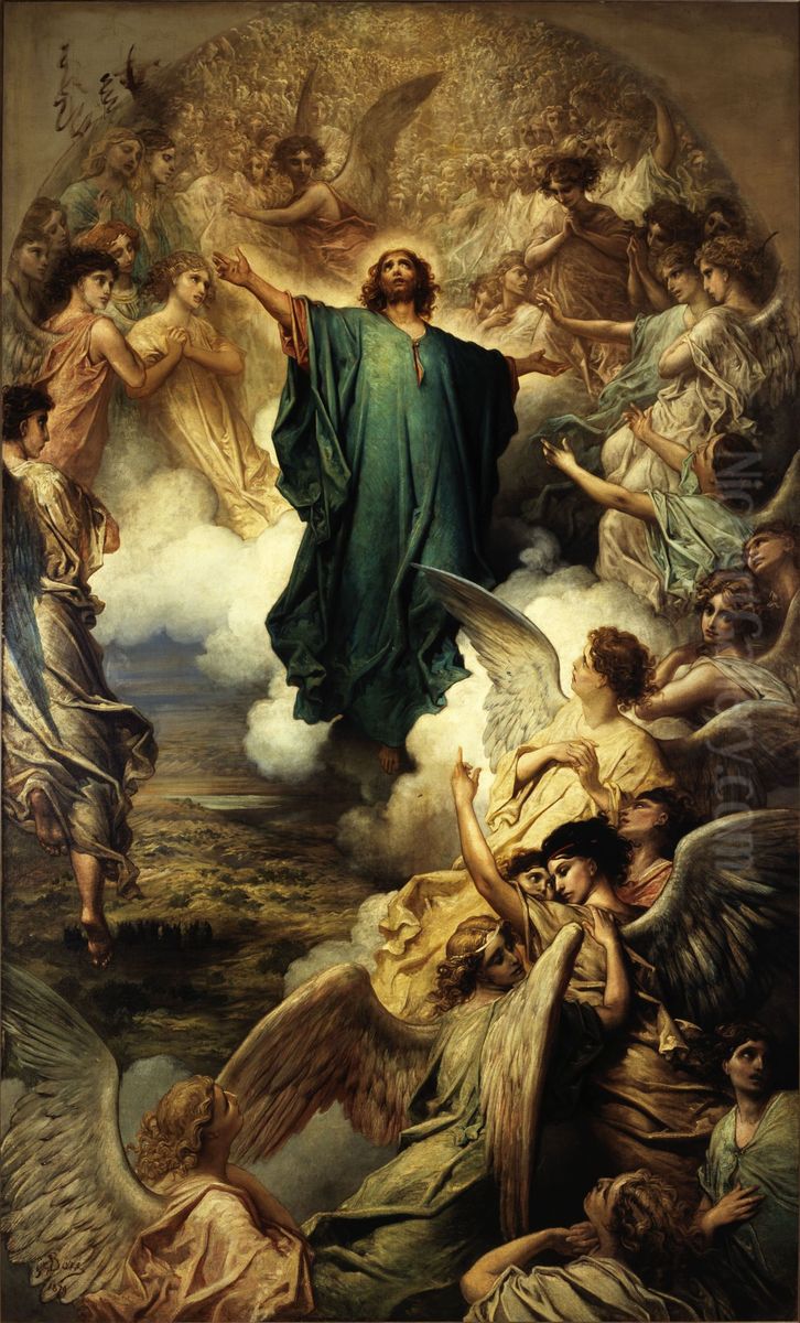 L'Ascension Oil Painting by Gustave Dore
