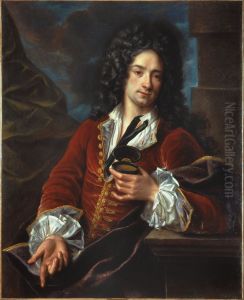 Gentilhomme prisant du tabac