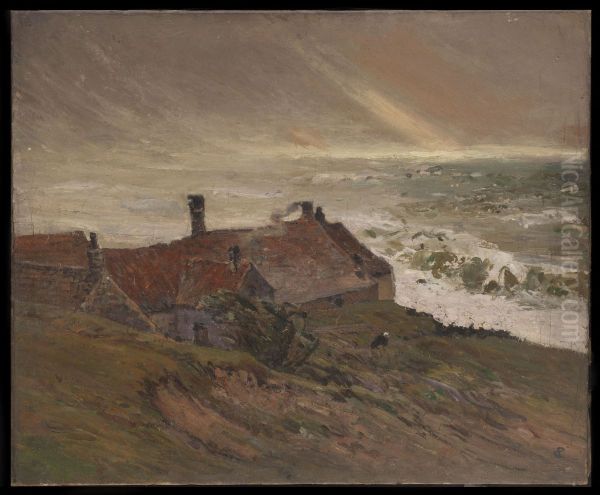 Apres un naufrage Oil Painting by Edmond De Palezieux