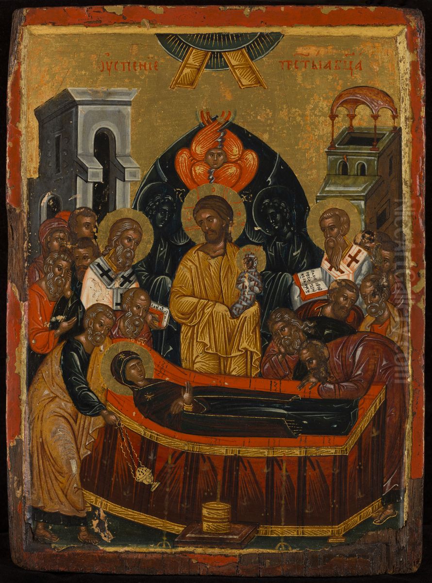 La Dormition de la Vierge Oil Painting by North Macedonia