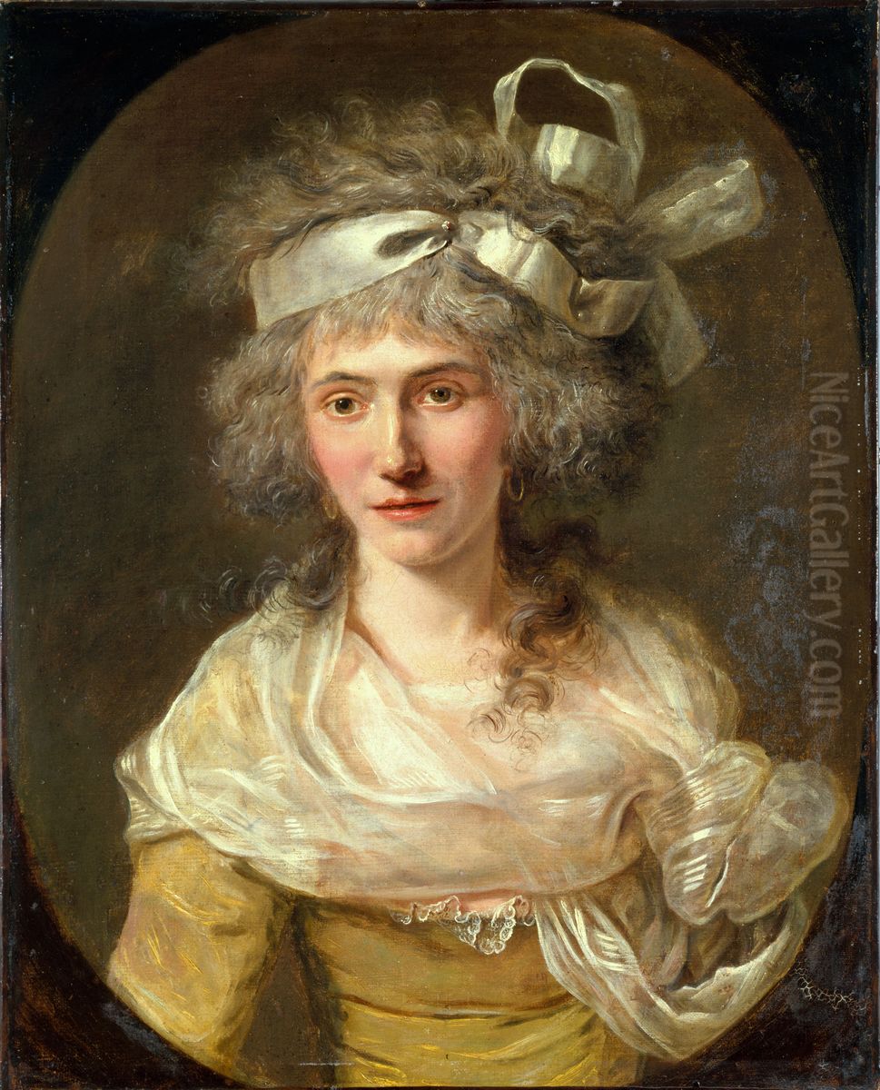 Portrait of a woman Oil Painting by Unidentified painter