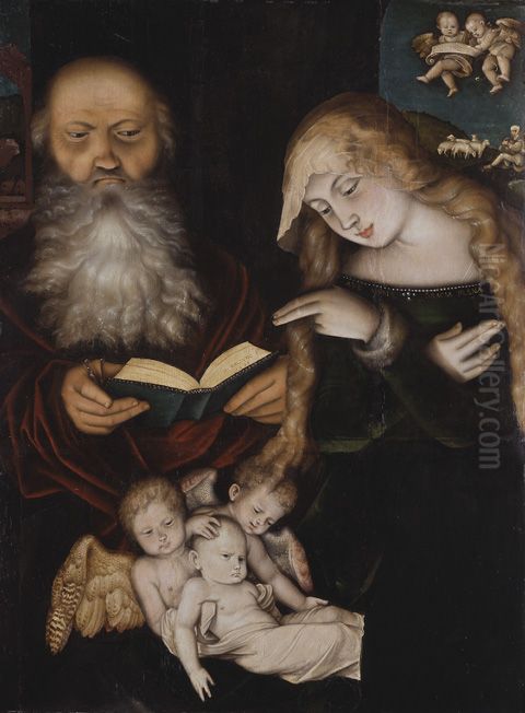 Geburt Christi Oil Painting by Hans Baldung Grien