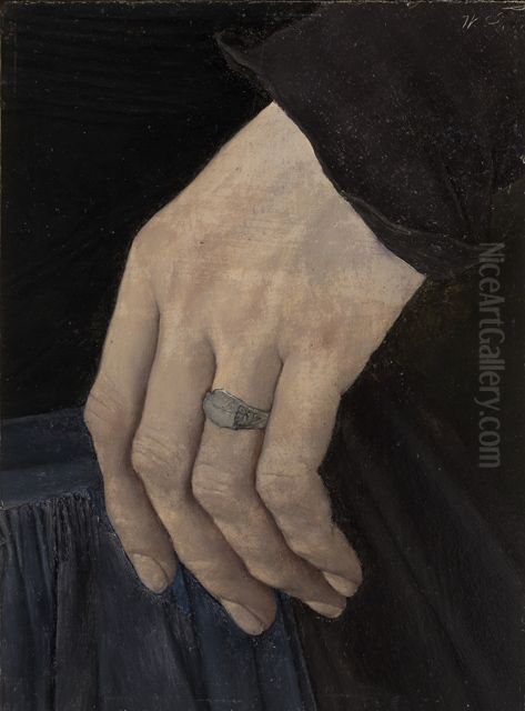 Linke Hand des 