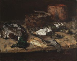 Stilleben mit toten Enten