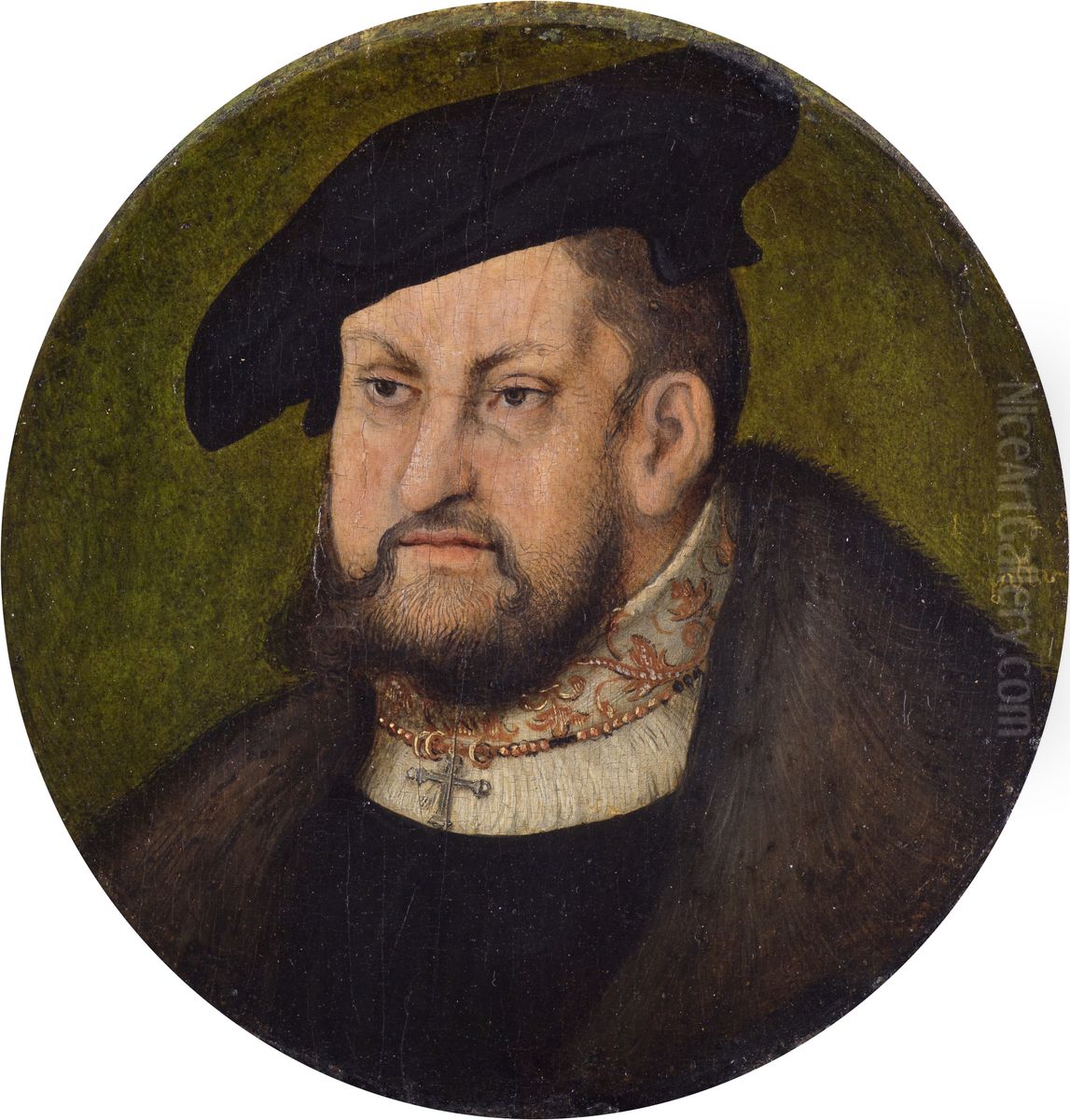 Johann der Bestandige, Kurfurst von Sachsen Oil Painting by Lucas Cranach the Elder