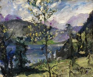 Landscape at the Walchensee Landscape at the Walchensee