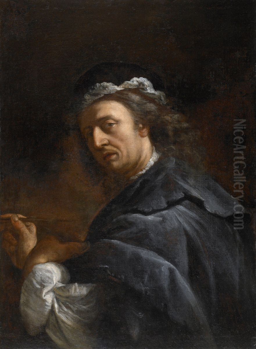 Self-portrait Oil Painting by Giuseppe Nuvolone