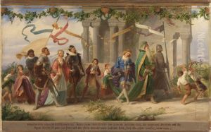 Triumph des Konigs Wein, 4. Bild