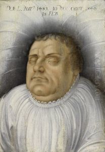 Maarten Luther op zijn sterfbed