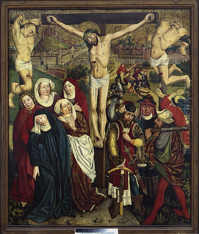 Legnica polyptych Oil Painting by Mikolaj Obilman Legnica polyptych Oil Painting by Mikolaj Obilman