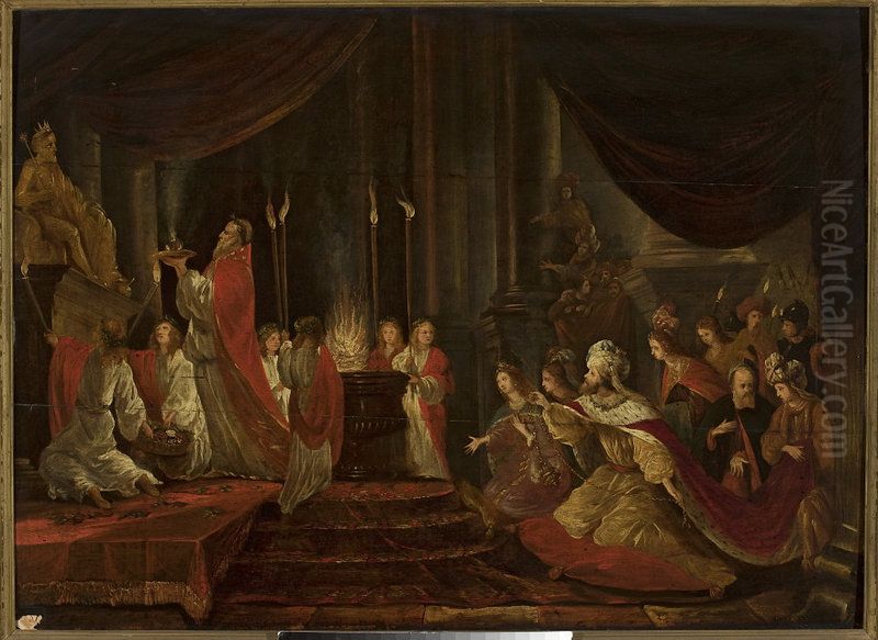 1-6) Oil Painting by Adriaen Van Stalbemt