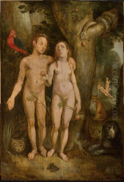1-7) Oil Painting by Cornelis van Haarlem