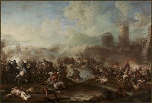 Battle of Christians against the Turks
